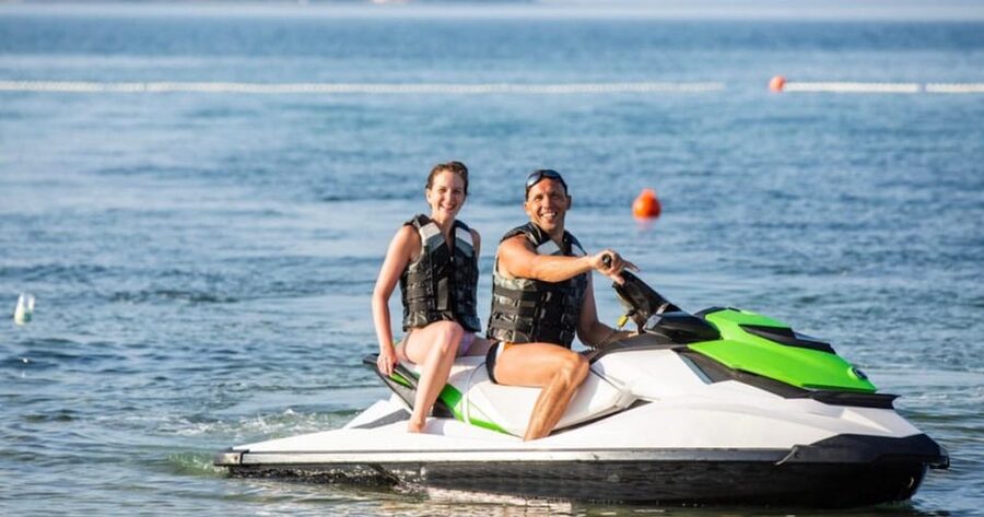 Tybee Island: Single or Tandem Jet Ski Rental - Lazaretto Creek and the view toward Cockspur Lighthouse