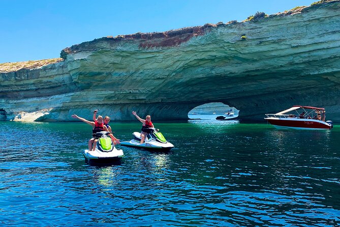 Ultimate Private Jet-Ski Experience in Malta - Following the southern coast from Munxar to Valletta