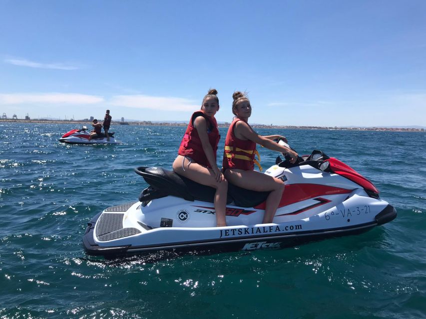 Valencia: Jetski experience with Guide - Sharing one jetski for $106