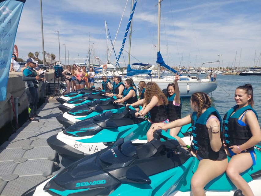 Valencia: Jetski experience with Guide - Meeting at Banana Boat Alfa Náutica