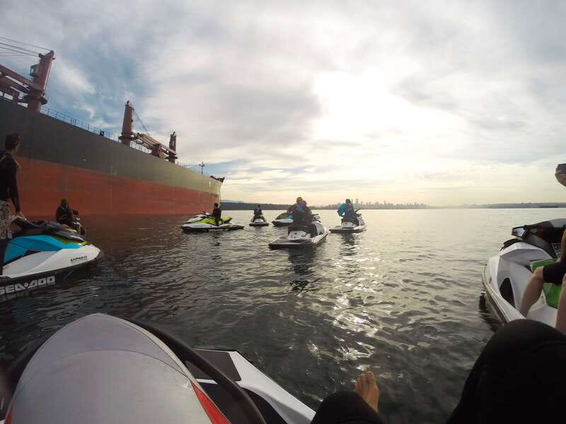 Vancouver: Ocean Jetski Morning Tour - The Seal Colony Stop