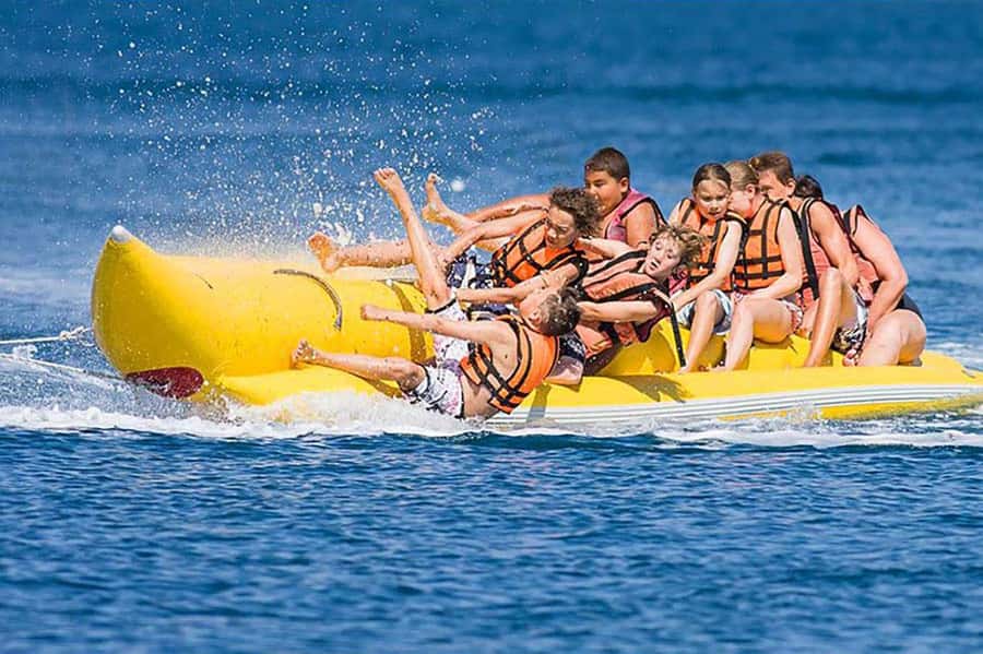 Watersport Bali: Banana Boat, Parasailing, JetSki + Spa Bali - Banana Boat, parasailing, and Jet Ski: what each adds