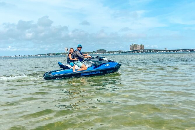 Waverunner Dolphin Tour - The first hour: searching Choctawhatchee Bay for wildlife