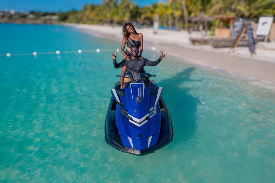 Zanzibar: Jetski with Hotel Pickup, Drone Photos & Video - Language support and group size